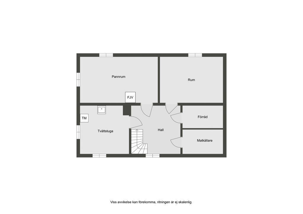 Planlösning källarplan