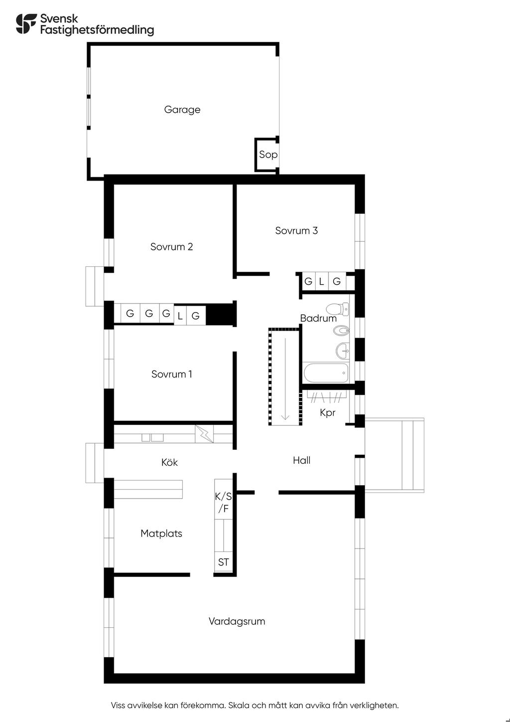 Planlösning entréplan