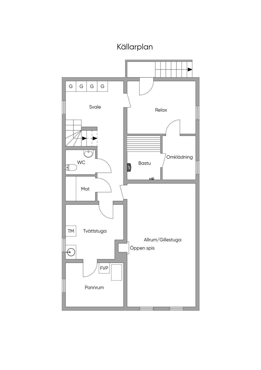 Källarplan