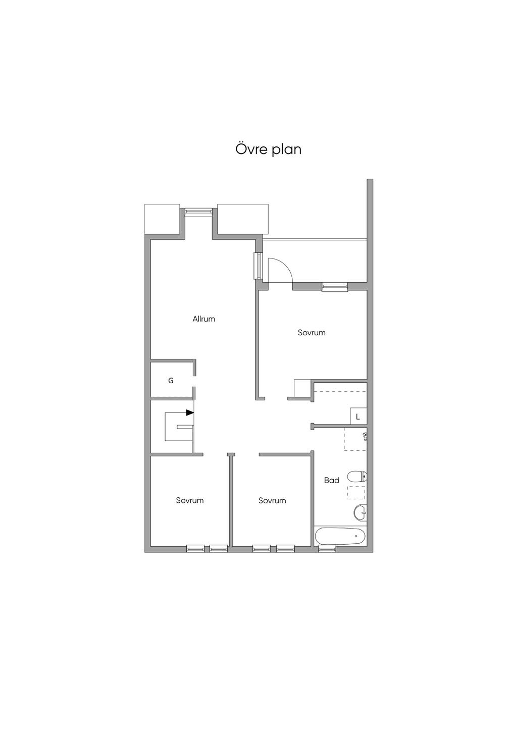 Övre plan