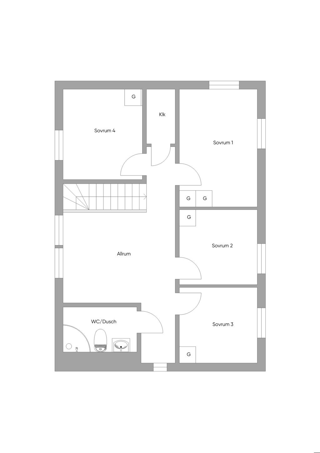 Övre plan