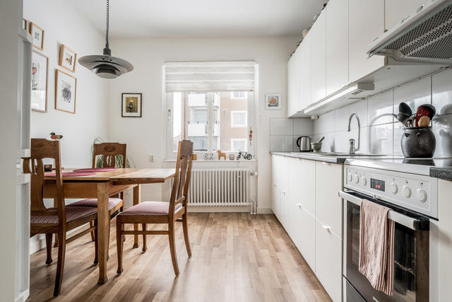 Kök med matplats