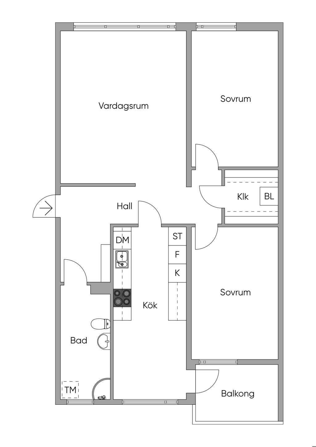 Planlösning