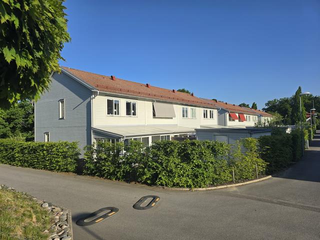 Kanonläga på hörntomt med kvällssol!