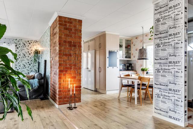 Kök med matplats