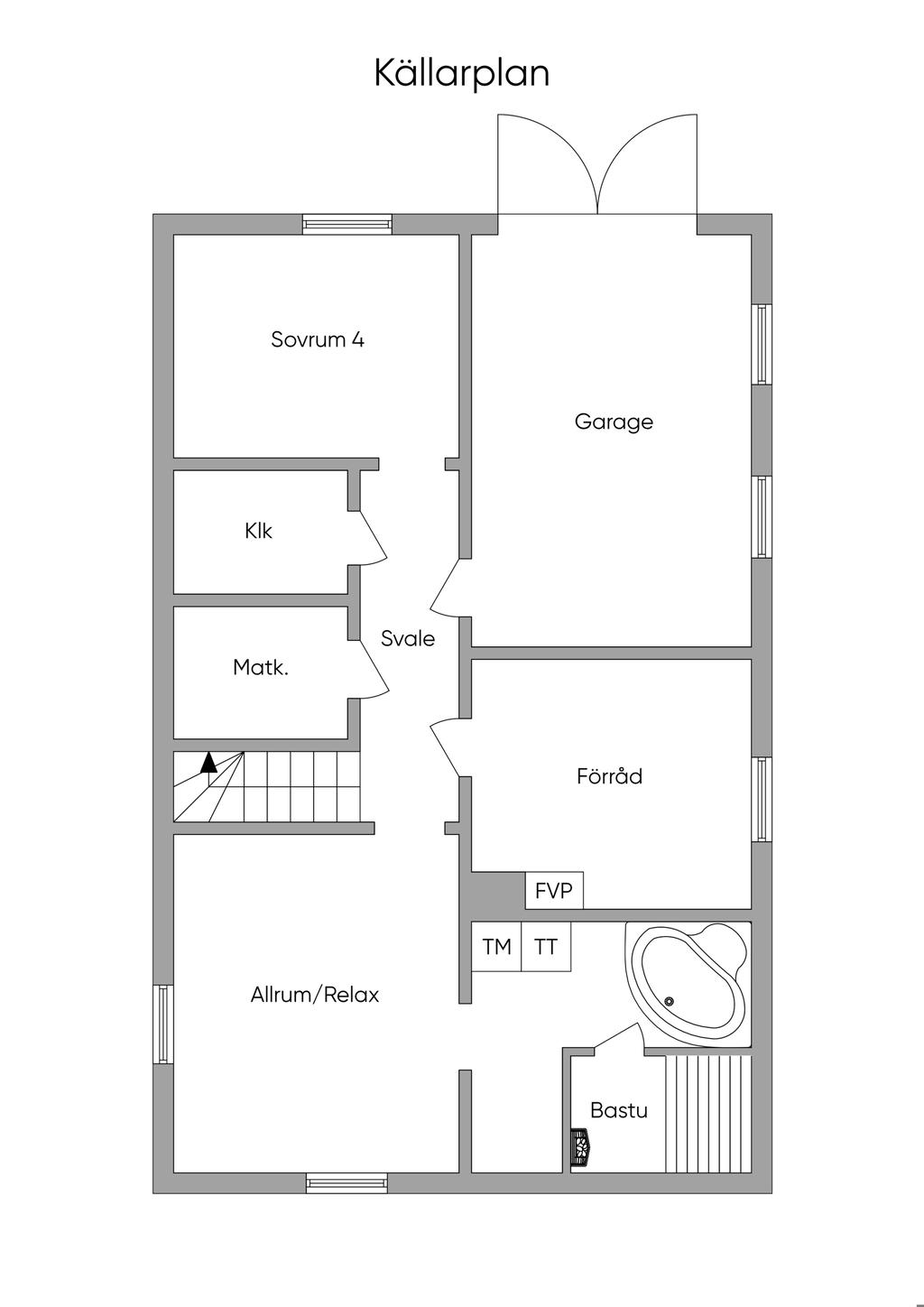 Källarplan