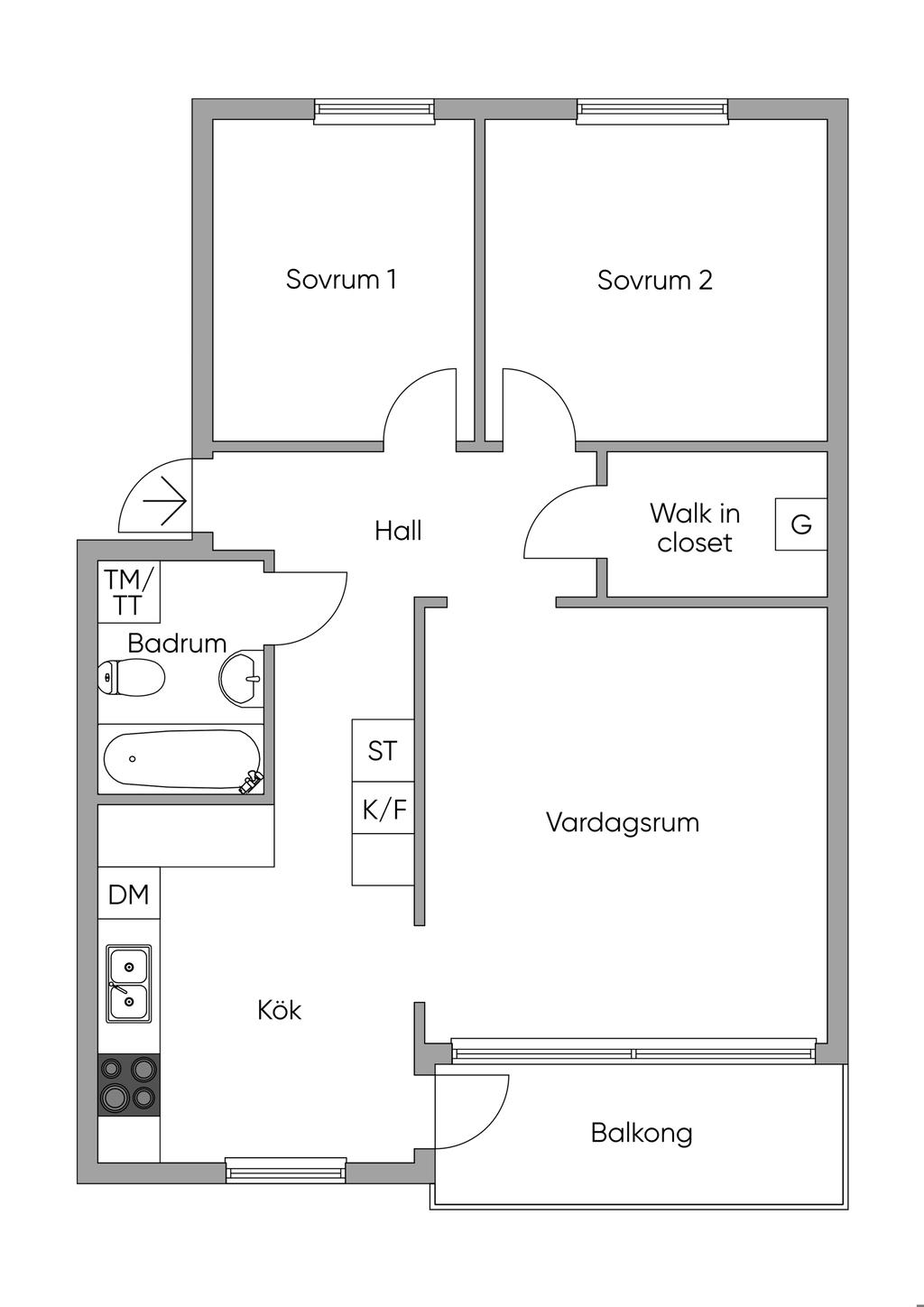 Planlösning