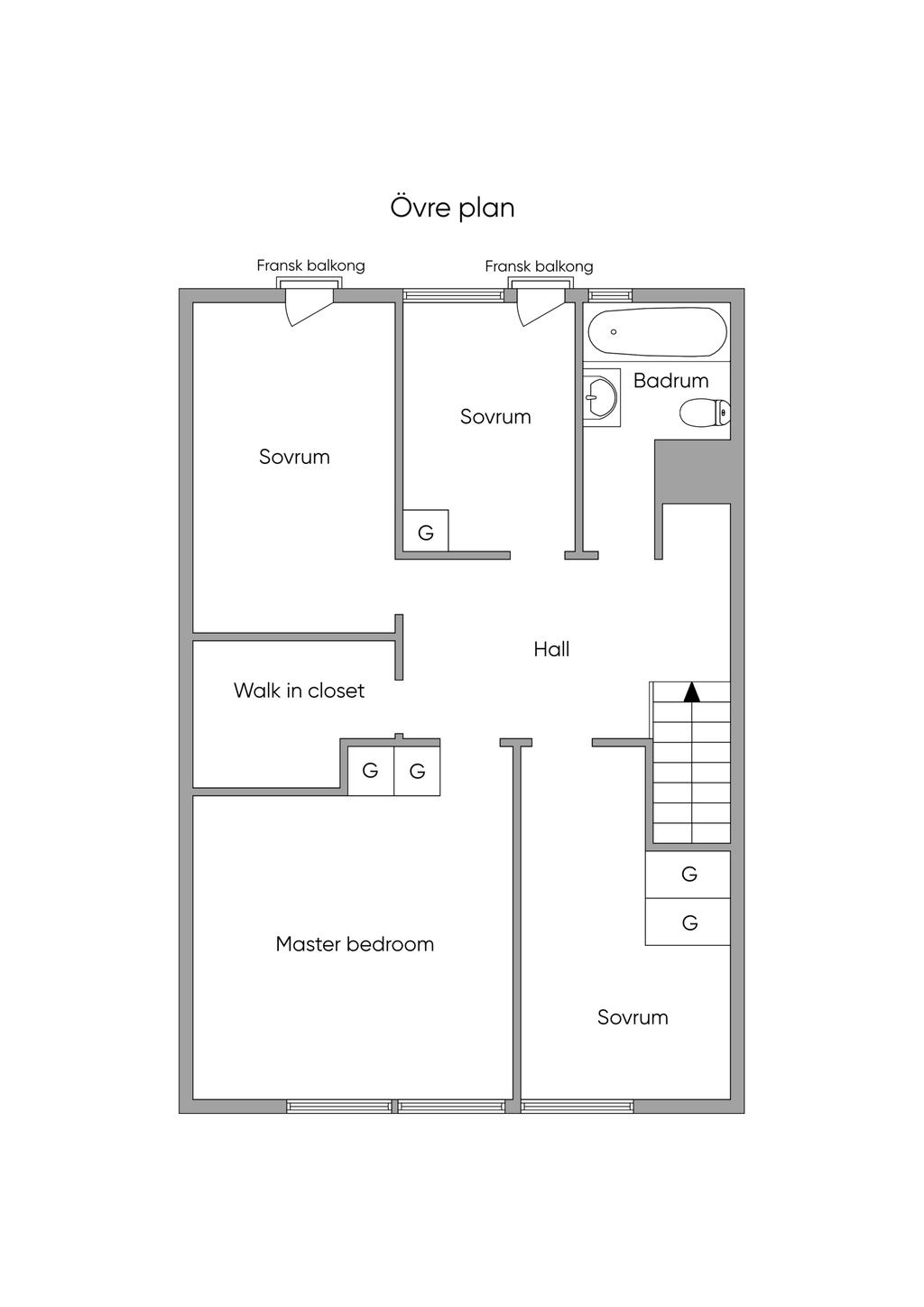 Planskiss, Övre Plan 2D