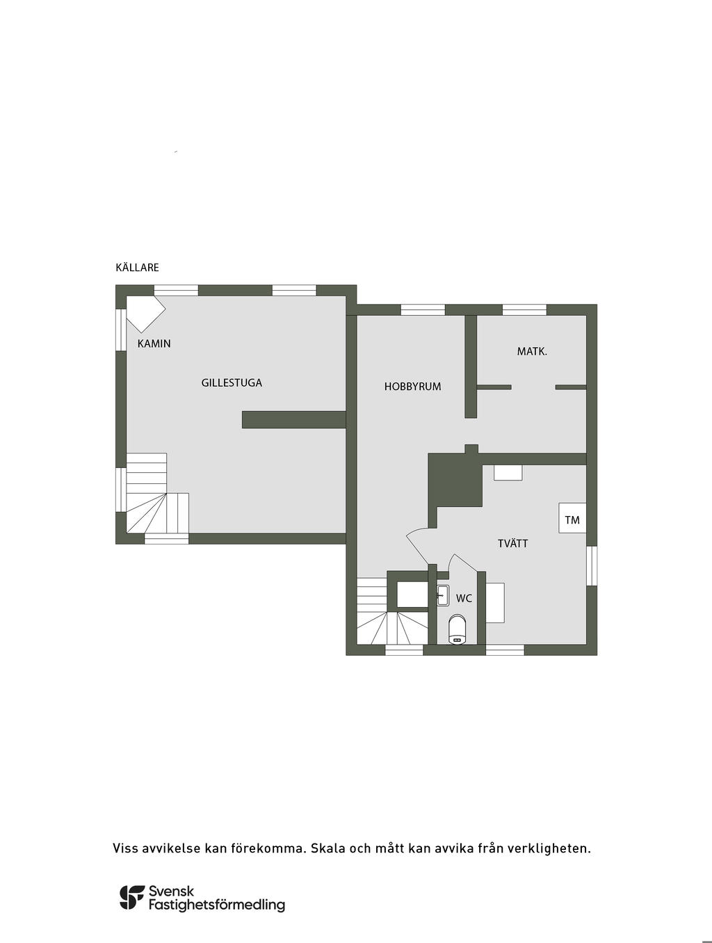 Planlösning källarplan