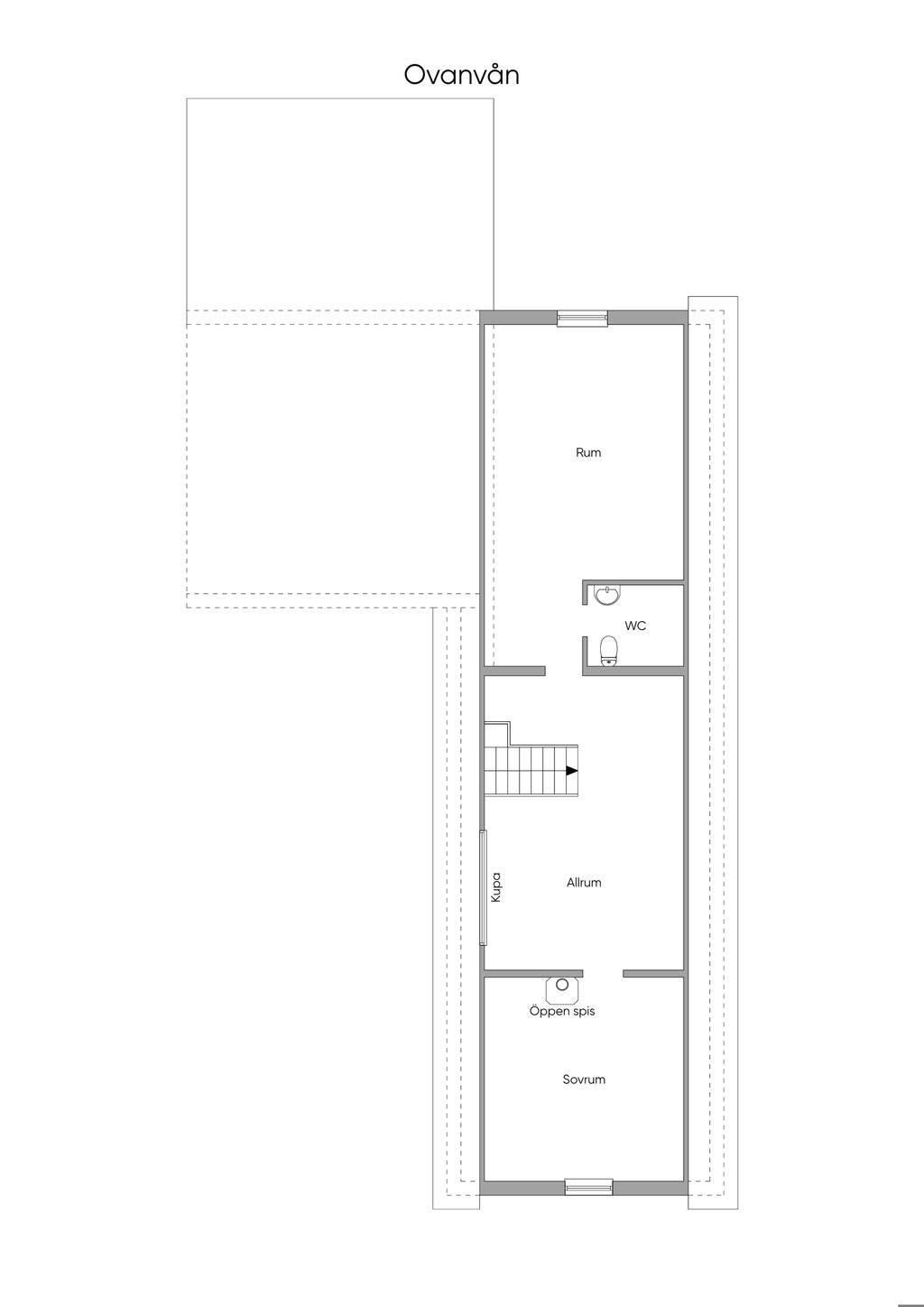 Planlösning, 2:dra plan