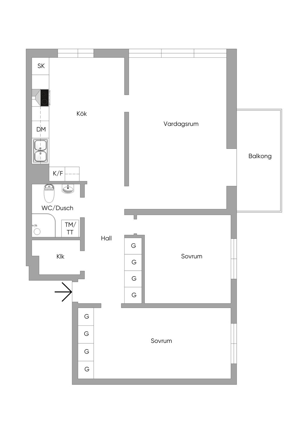 Planlösning