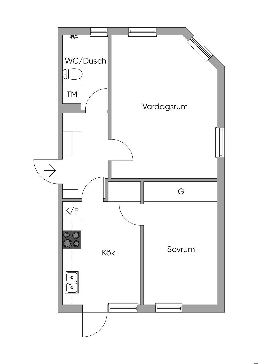 Planlösning