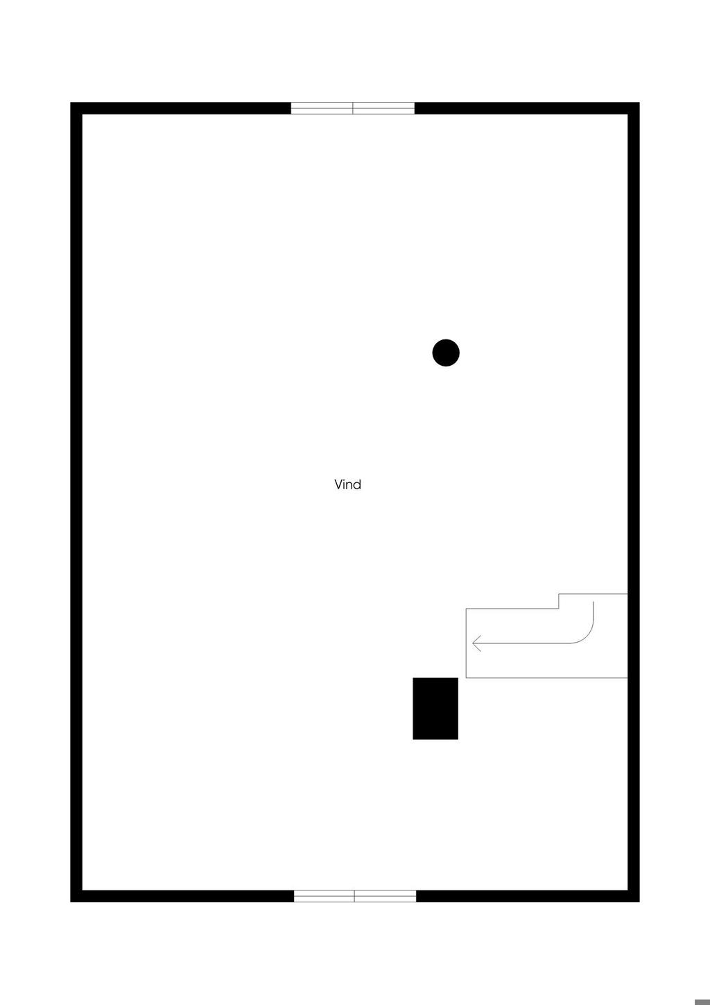 Planlösning Övre plan