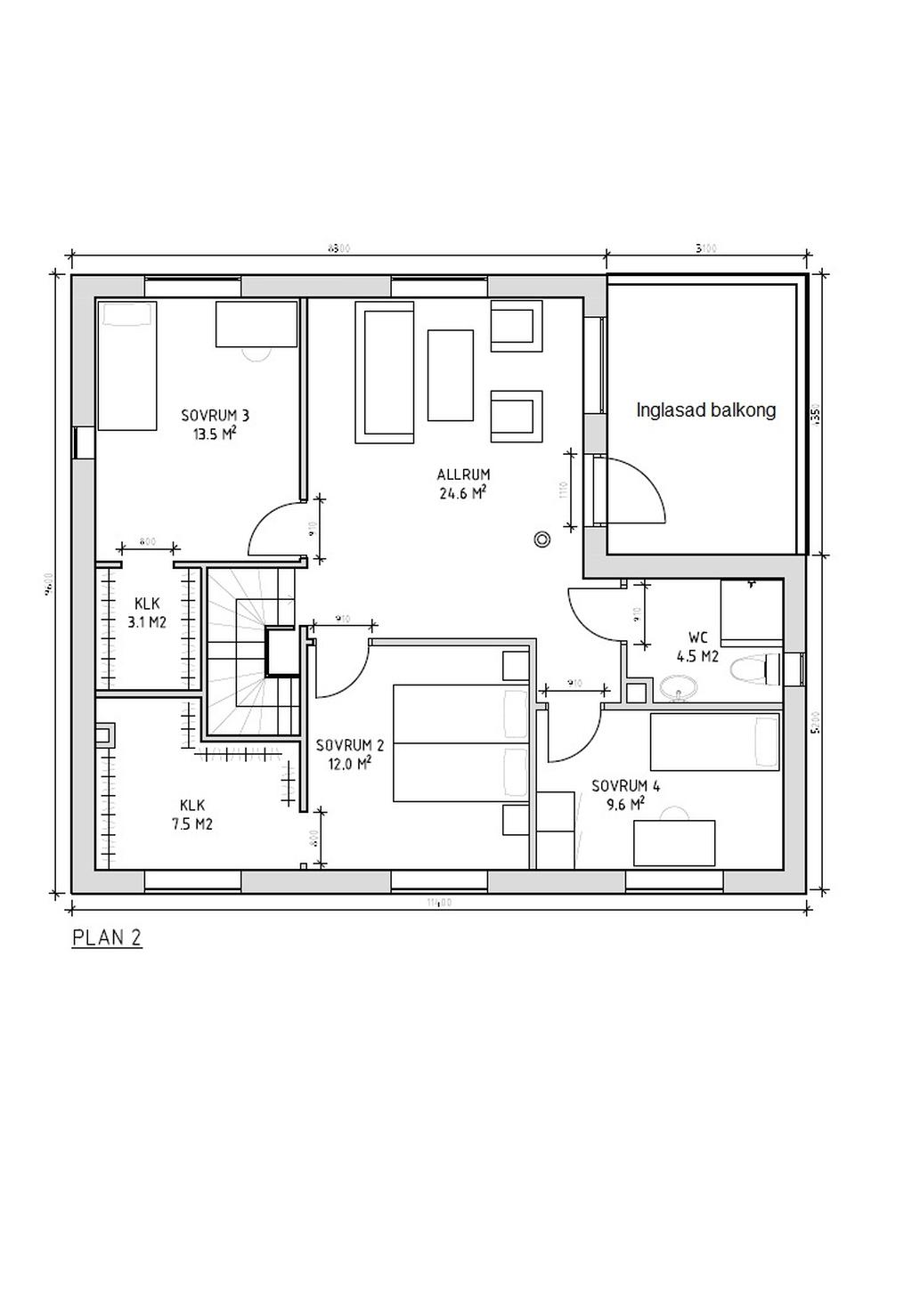 Övre plan