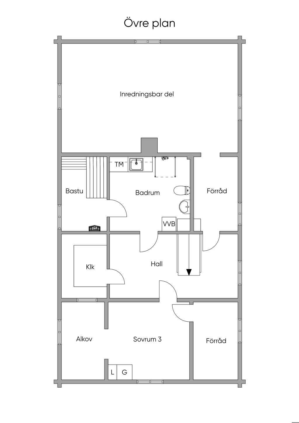 Övre plan