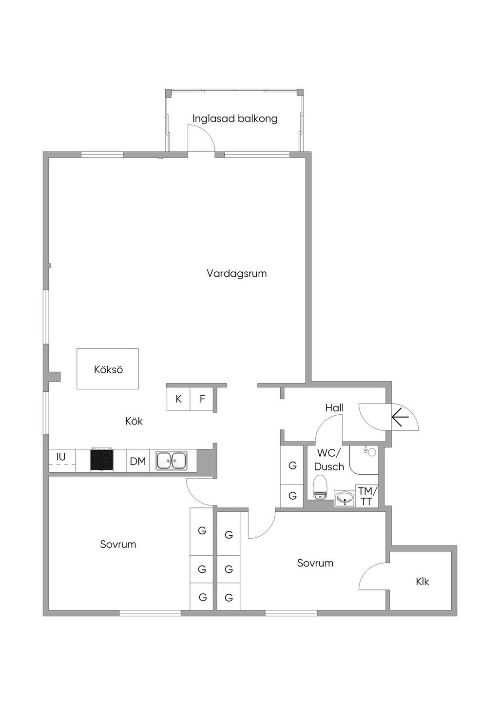 Alternativ planlösning