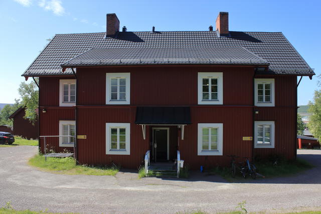 Huset utvändigt
