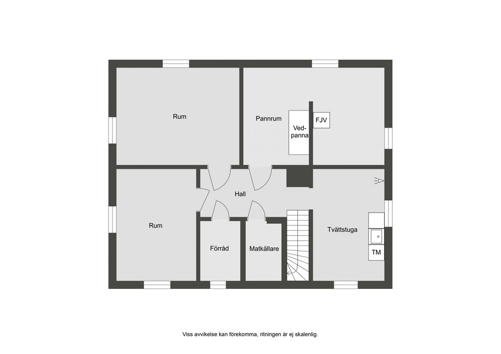 Planlösning källarplan