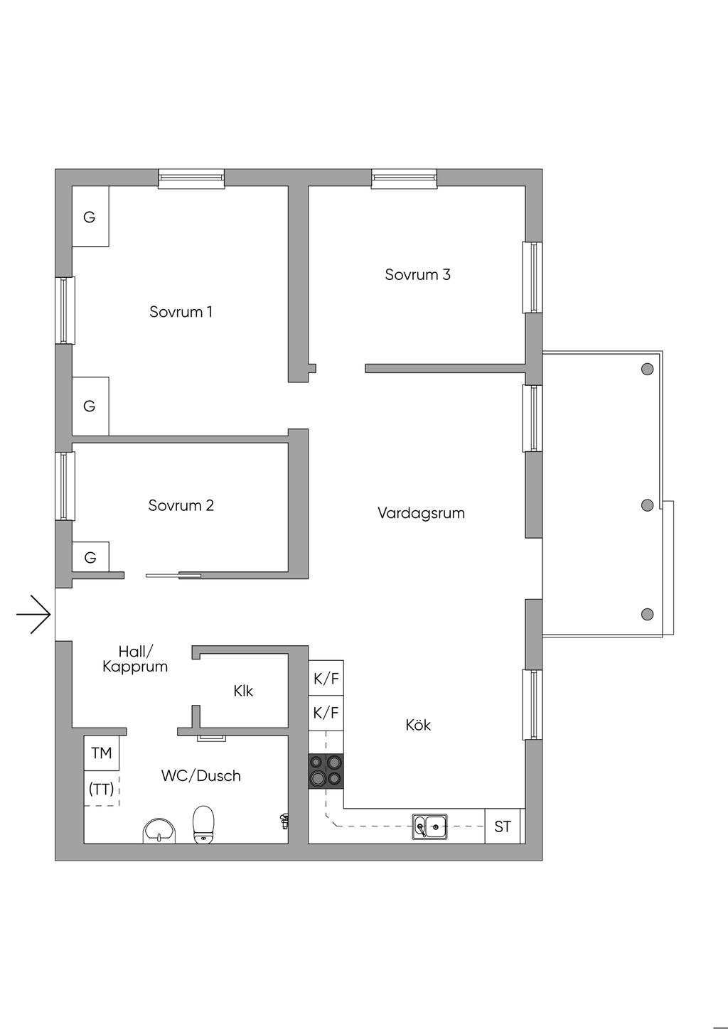 Planlösning
