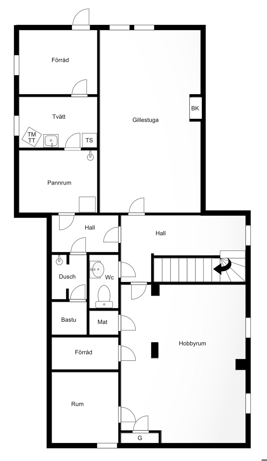 Källarplan