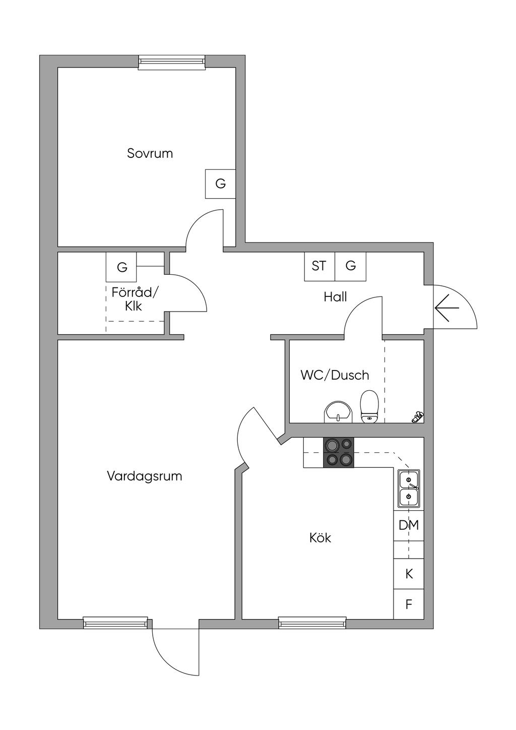 Planlösning