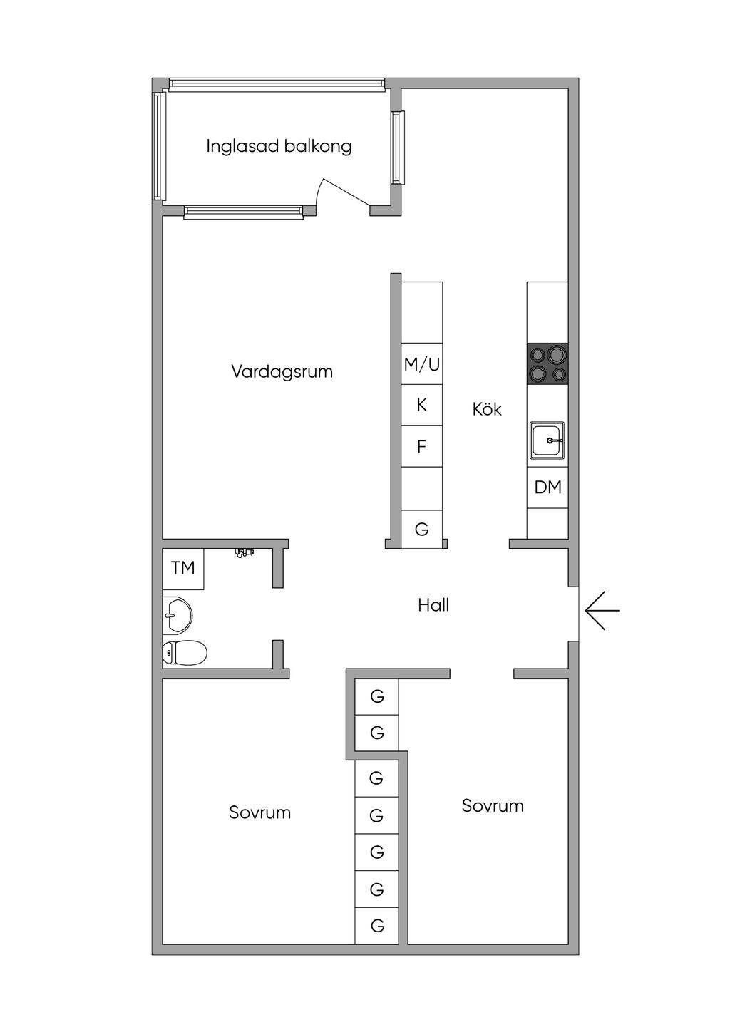 Planlösning