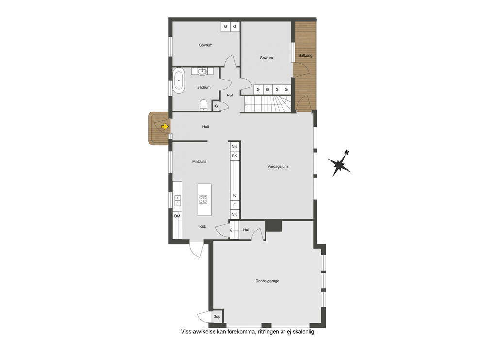 Planritning entréplan