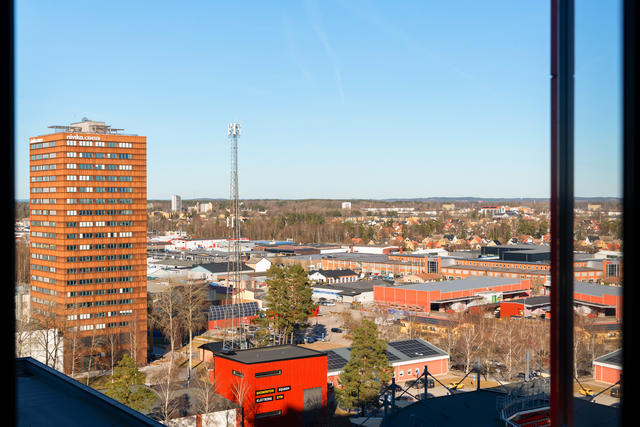 Utsikt från våning 15