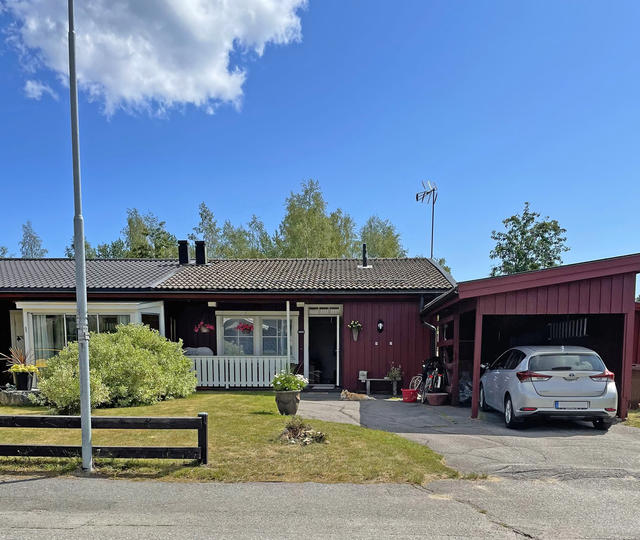 Husets framsida