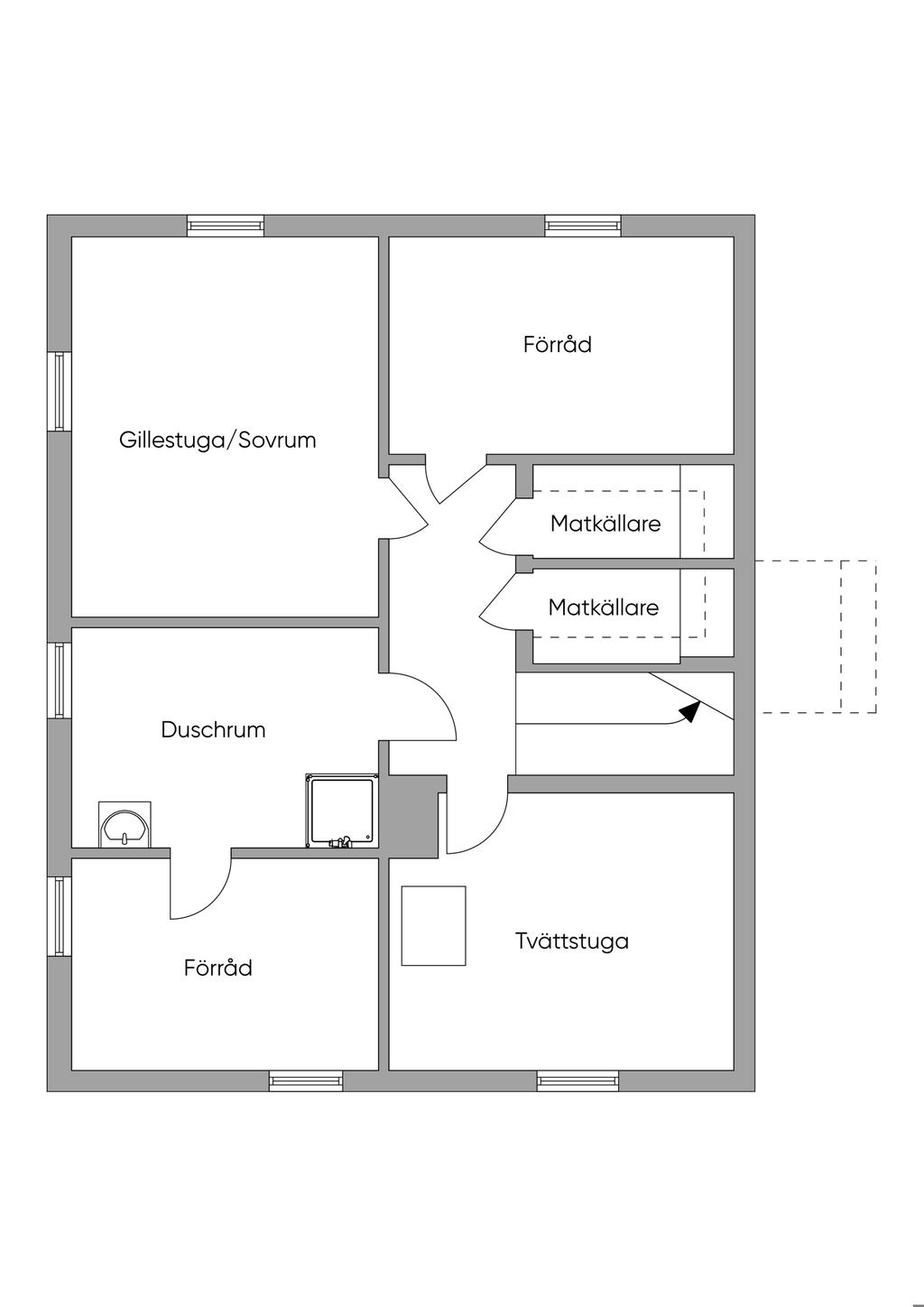 Källarplan