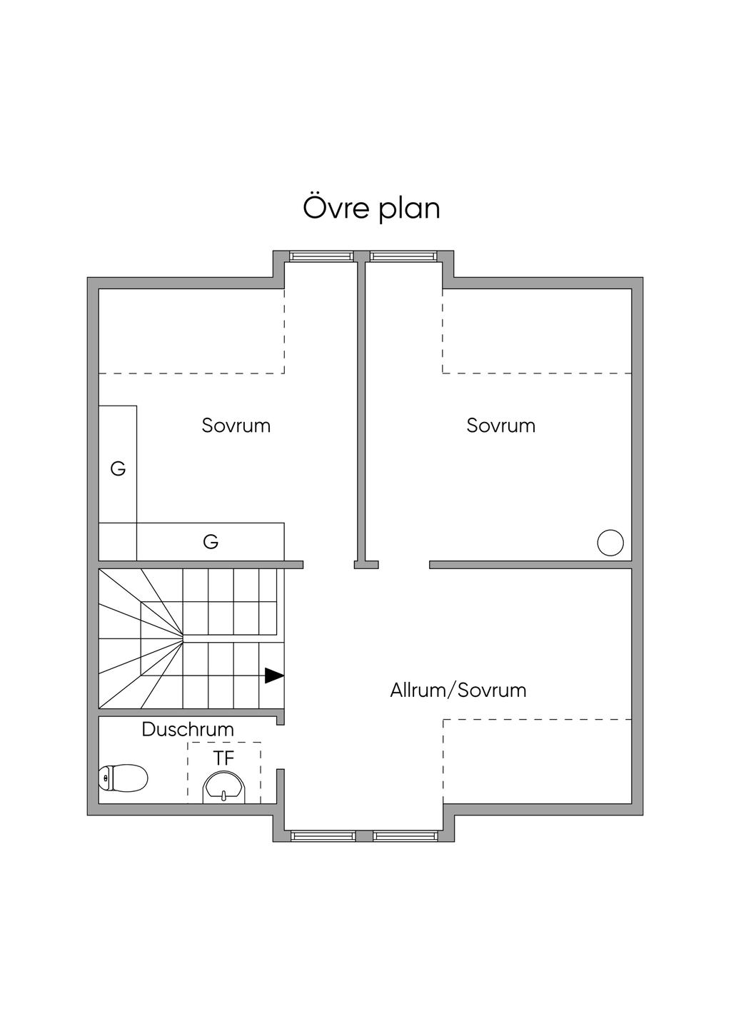 Planskiss, Övre Plan 2D