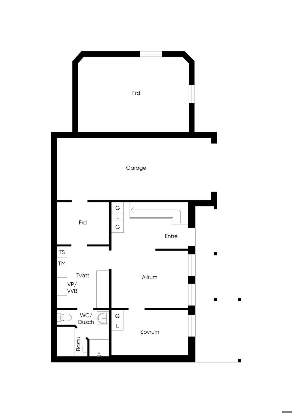 Planlösning entréplan