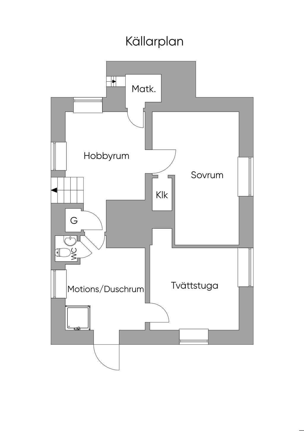 Källarplan