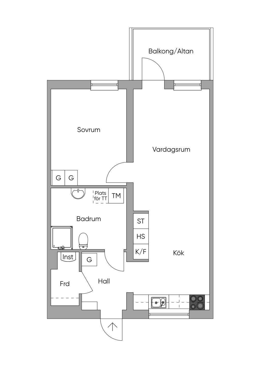 Planlösning 2D