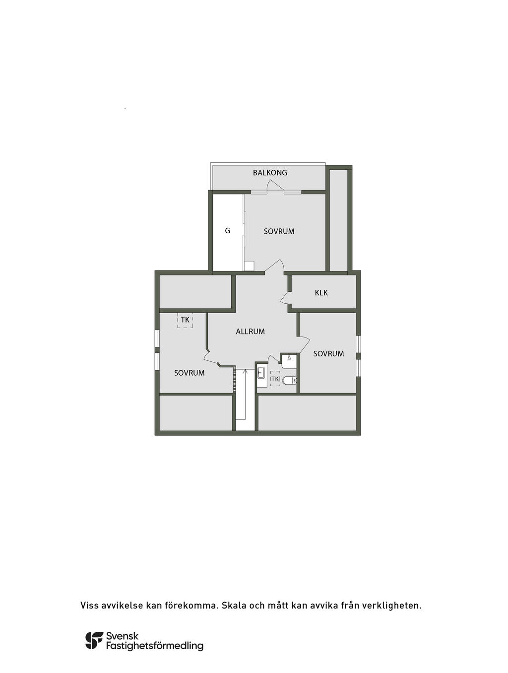 Planlösning övre plan