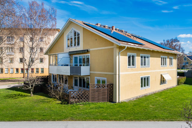 Markplan med uteplats