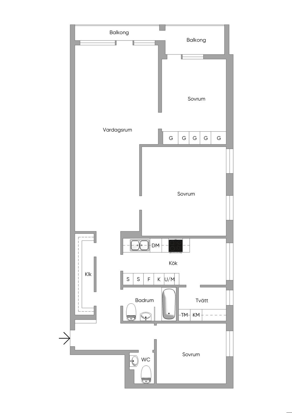 Alternativ planlösning 