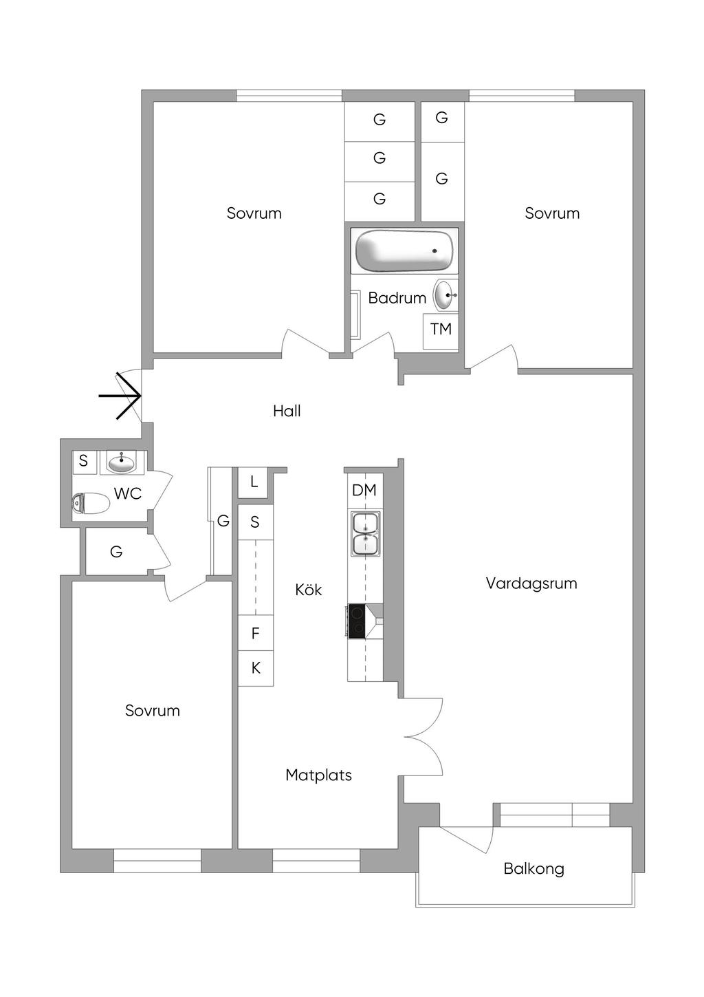 Planlösning