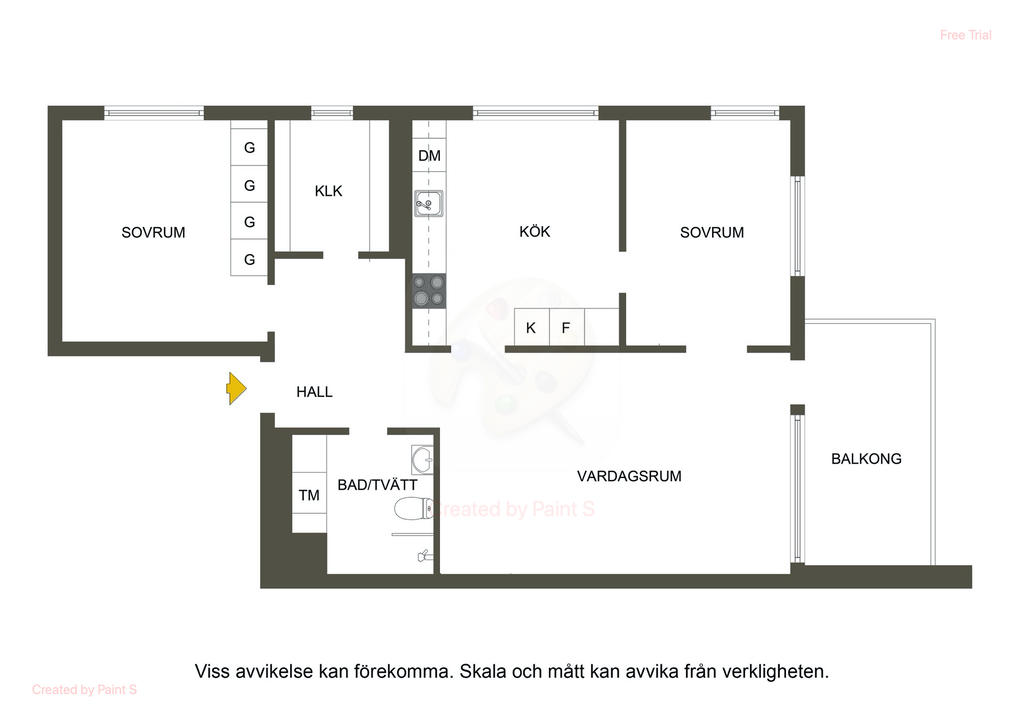 Alternativ planlösning