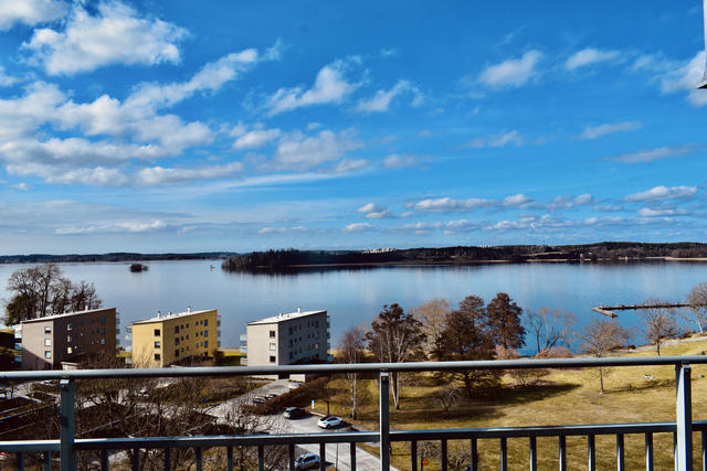 Utsikt från balkong