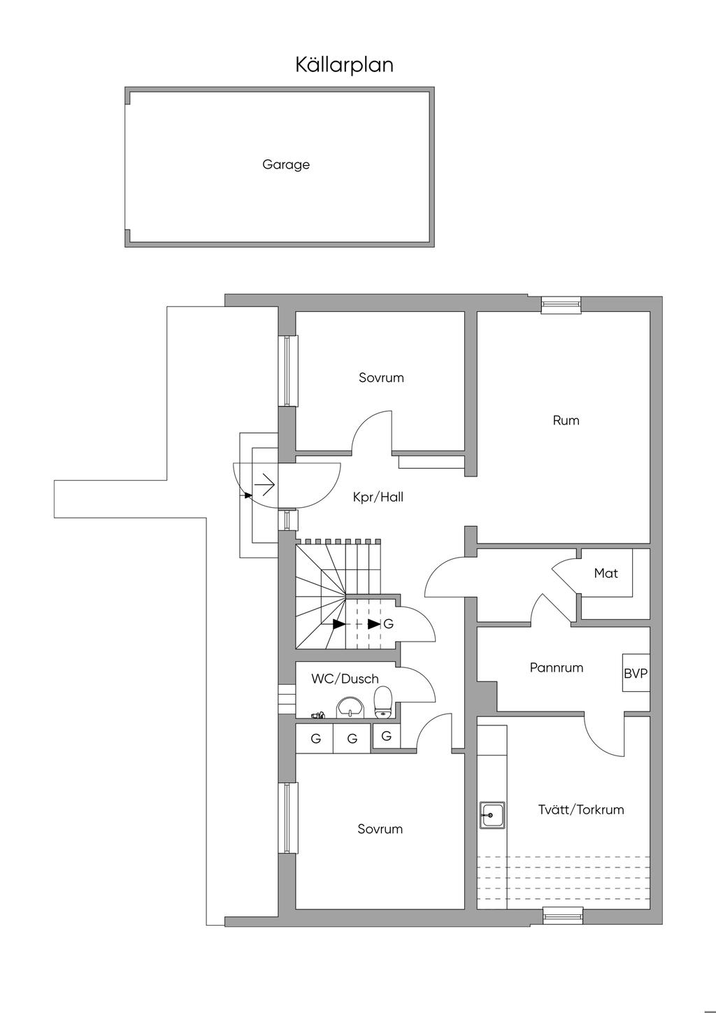 Markplan/suterrängplan