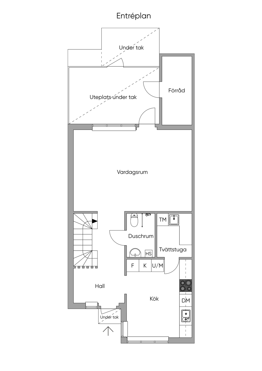 Planritning - Entréplan