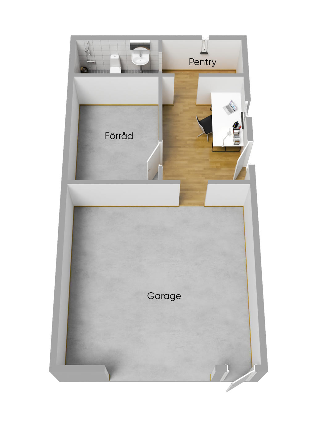 Planlösning 3D