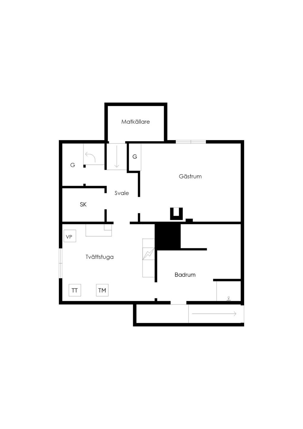 Planlösning Källare
