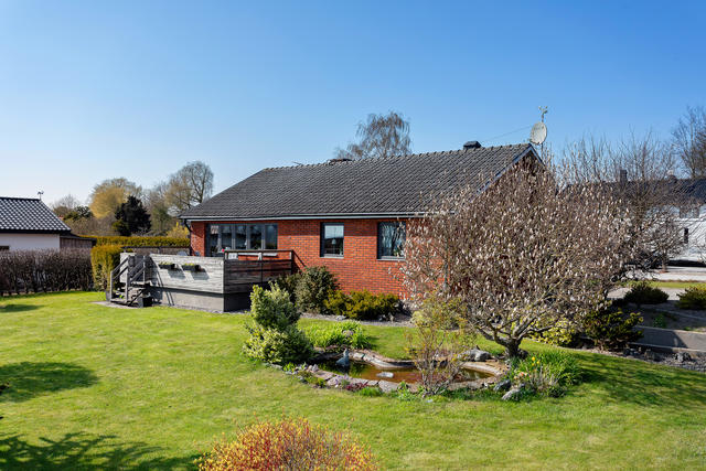 Fasaden i söderläge