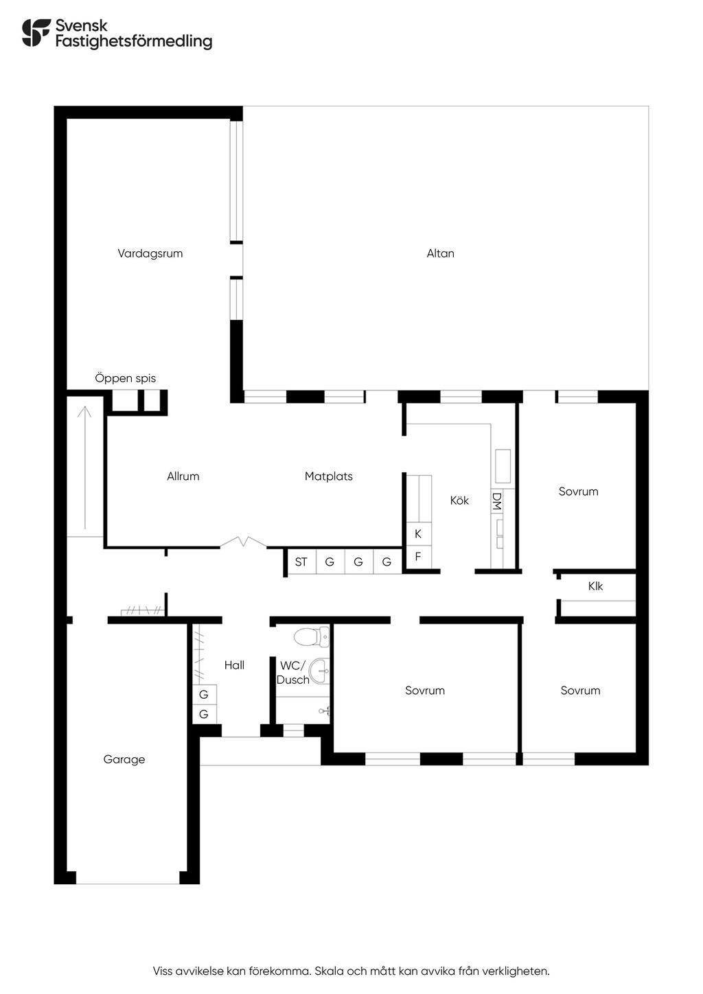 Planlösning entréplan