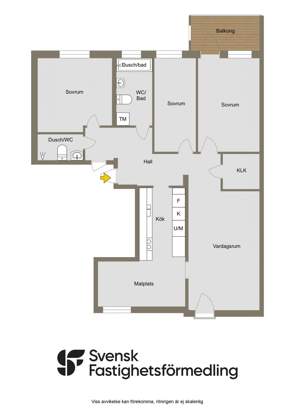 Nuvarande planlösning
