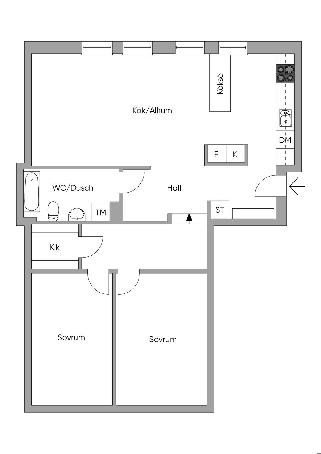 Planlösning