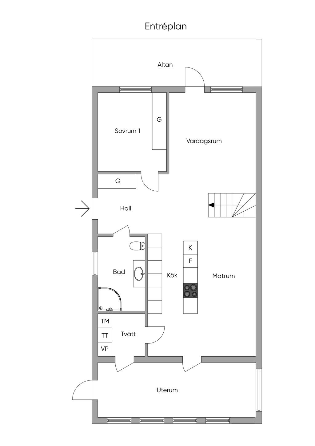 nlösning Entréplan