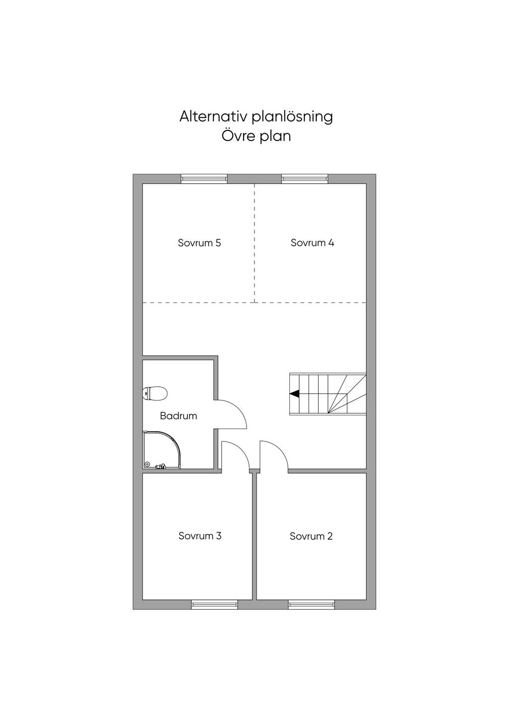 Alternativ planlösning